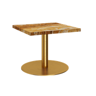 Gold Halo Side Table